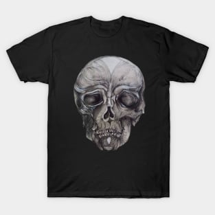 Original Drawing of a Skull T-Shirt